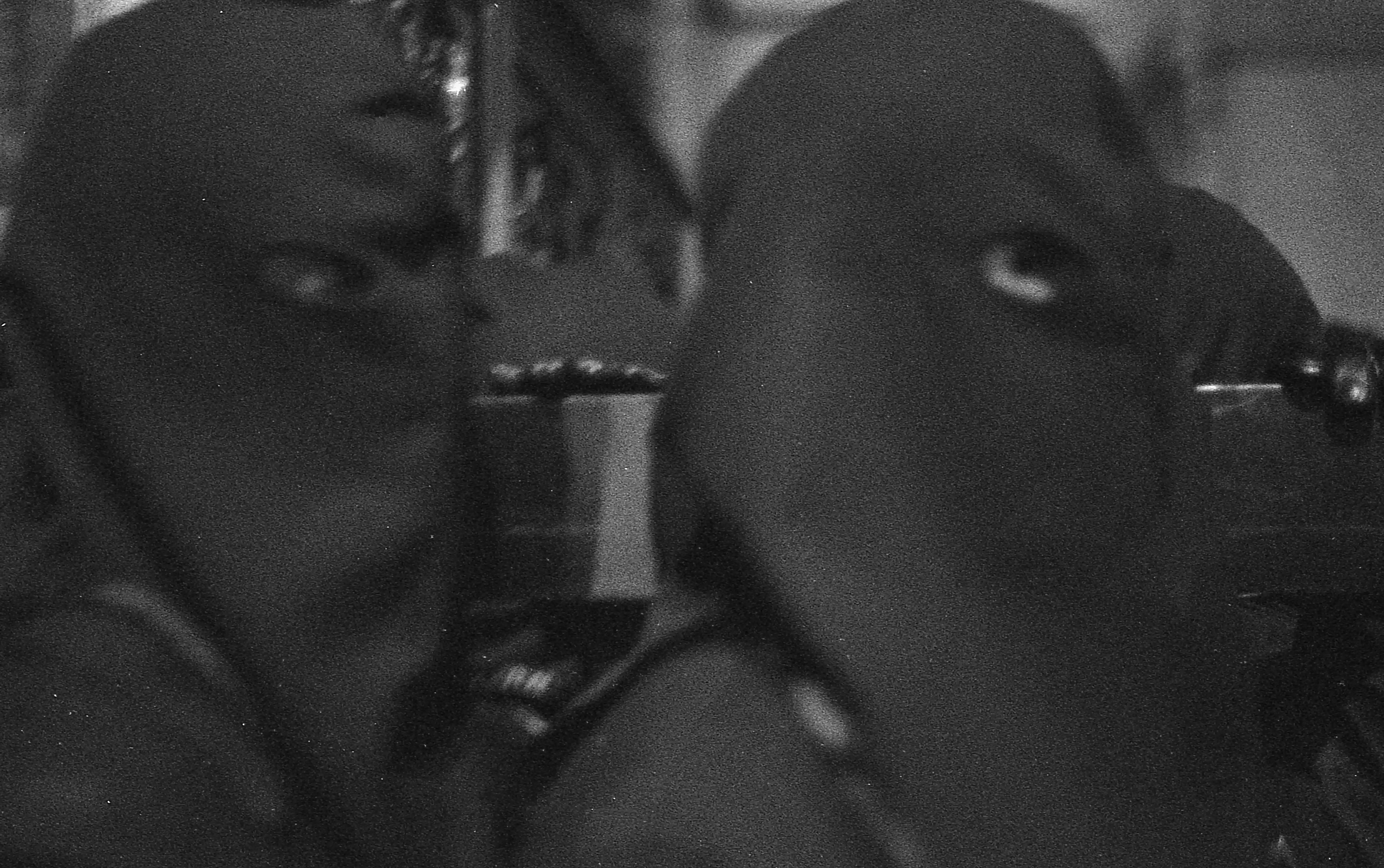 Fotografía blanco y negro Semana Santa León 